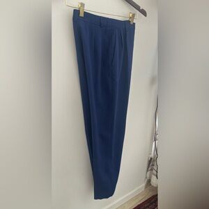 Silk Lined Petite Blue Pendleton Petite Vintage Trouser
Size 4 Fits like 2